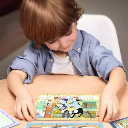 RAVENSBURGER Ravensburger Bluey 4 in a Box 12, 16, 20, 24 pc Puzzle