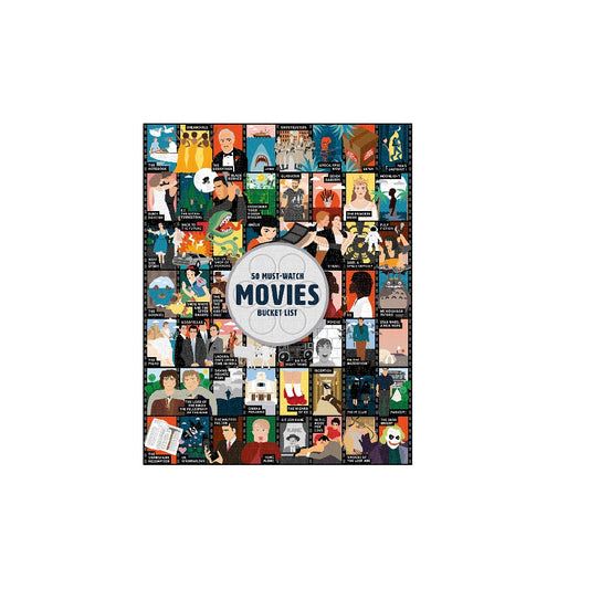 RIDLEY'S 50 Must-Watch Movies Bucket List 1000-Piece Puzzle