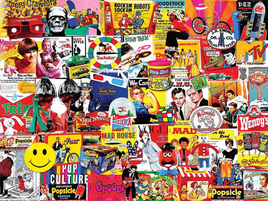 WHITE MOUNTAIN Pop Culture (1148pz) 1000 PCS