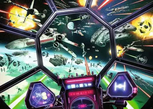 RAVENSBURGER Star Wars:TIE Fighter Cockpit 1000 pc Puzzle