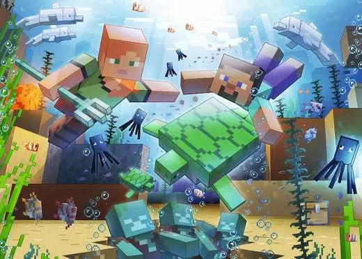 RAVENSBURGER Minecraft Mosaic 1000pcs
