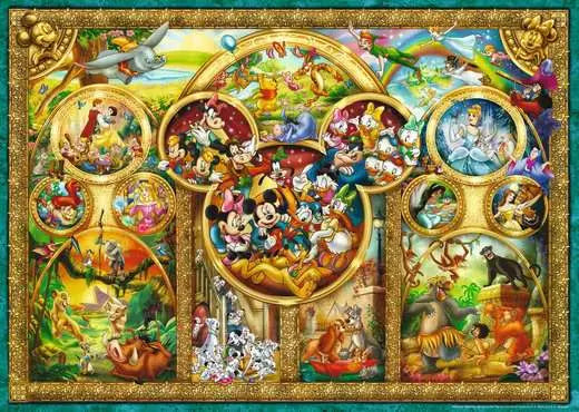 RAVENSBURGER The Best Disney Themes 1000 pc Puzzle