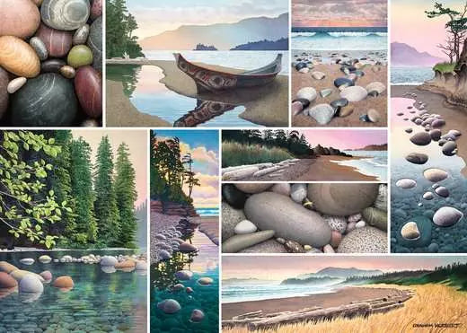 RAVENSBURGER Canadian Collection, West Coast Tranquility 1000pcs