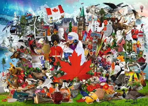 RAVENSBURGER Oh Canada! 1000pcs