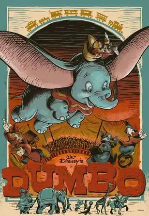 RAVENSBURGER PUZ MOM Dumbo 300 Pc Puzzle