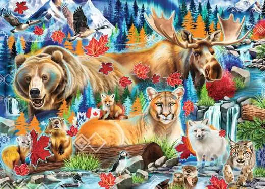 RAVENSBURGER Wild Canada 1000pcs