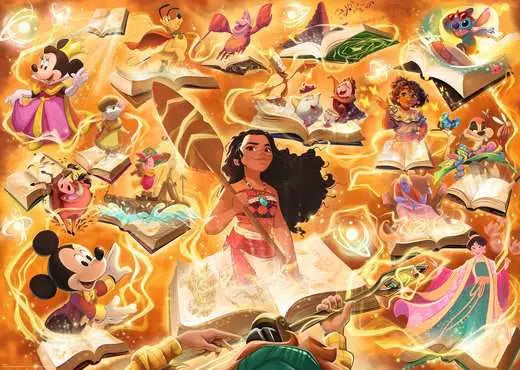 RAVENSBURGER Disney Lorcana TCG: Glimmers of the Realm: Amber 1000pcs