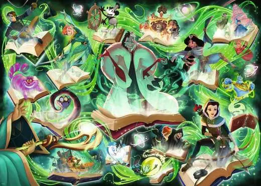 RAVENSBURGER Disney Lorcana TCG: Glimmers of the Realm: Emerald 1000pcs