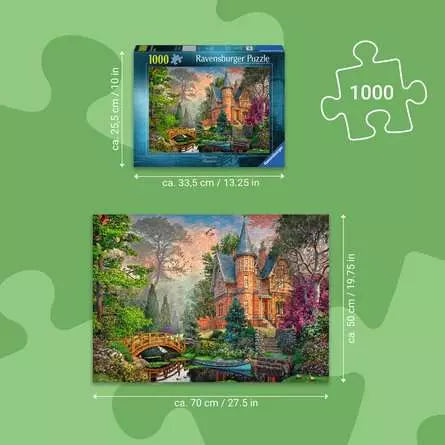 RAVENSBURGER Terracotta Mansion 1000 Pc Puzzle