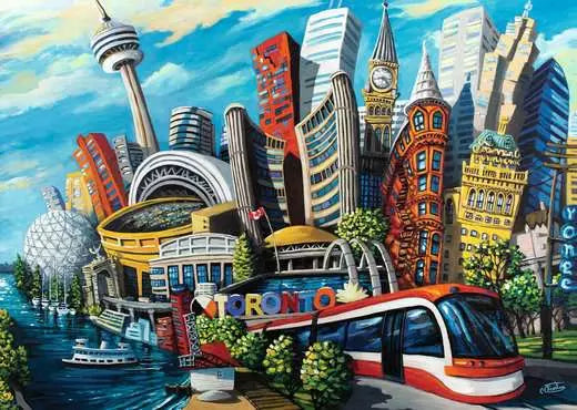 RAVENSBURGER Toronto 1000pcs