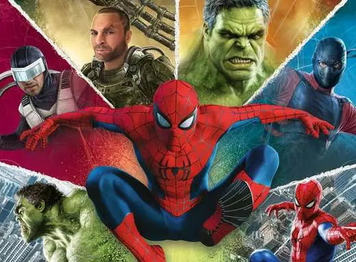 Ravensburger, Spider-Man Brand New Day Movie, 500 pieces