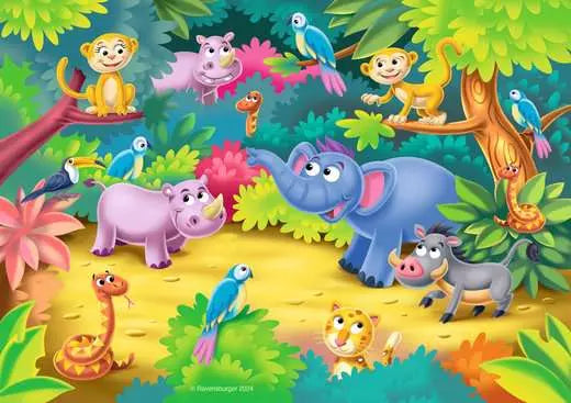 RAVENSBURGER MFP How Many Can You Count 6, 8, 10, 12 pc Puzzles