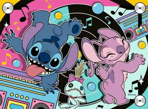 RAVENSBURGER Disney Stitch 4 in a box 12/16/20/24p