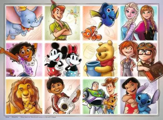 RAVENSBURGER Disney Classics - Disney Moments 100 pc Puzzle