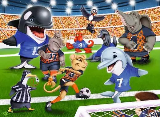 RAVENSBURGER Soccer Field Flair 150 Pc XXL Puzzle