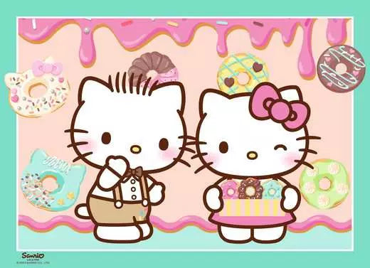 RAVENSBURGER Hello Kitty Bumper Pack 4x100 pc Puzzles