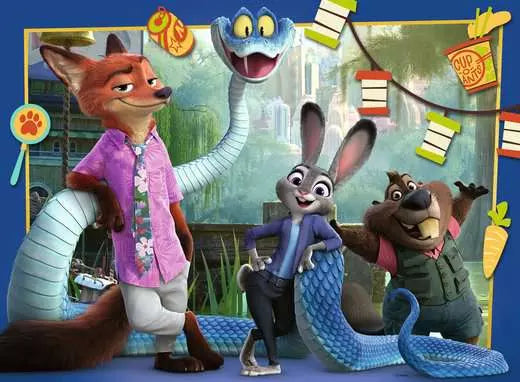 RAVENSBURGER Disney Zoomania 2 - Back in Zootopia 100 pc Puzzle