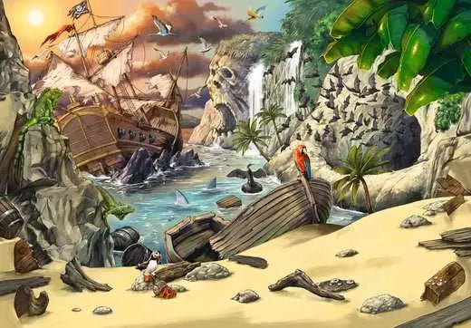RAVENSBURGER Escape Puzzle Kids Pirate’s Peril 368 pc Puzzle