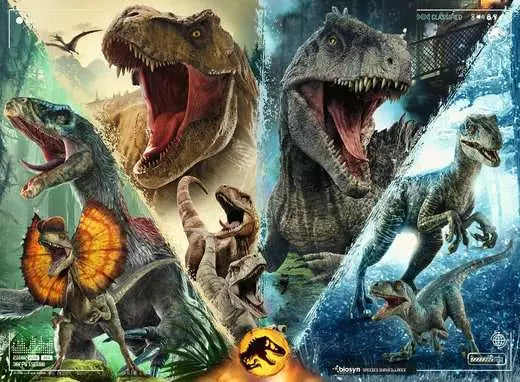 RAVENSBURGER Jurassic World: Dominion 100 pc XXL Puzzle