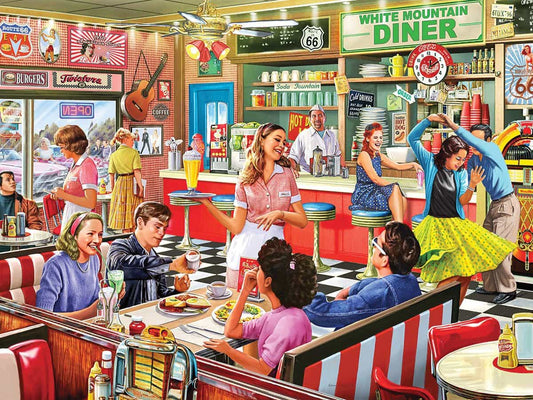 WHITE MOUNTAIN American Diner (1397pz) 1000 PCS