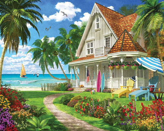 WHITE MOUNTAIN Beach House (1543pz) 1000 PCS