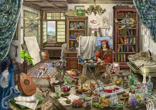 RAVENSBURGER ESCAPE: The Artist's Studio 759 pc Puzzle