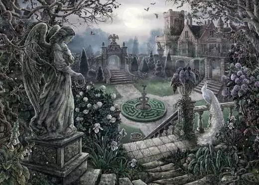 RAVENSBURGER Escape Puzzle: The Garden at Night (Midnight in the Garden) 368 pc Puzzle