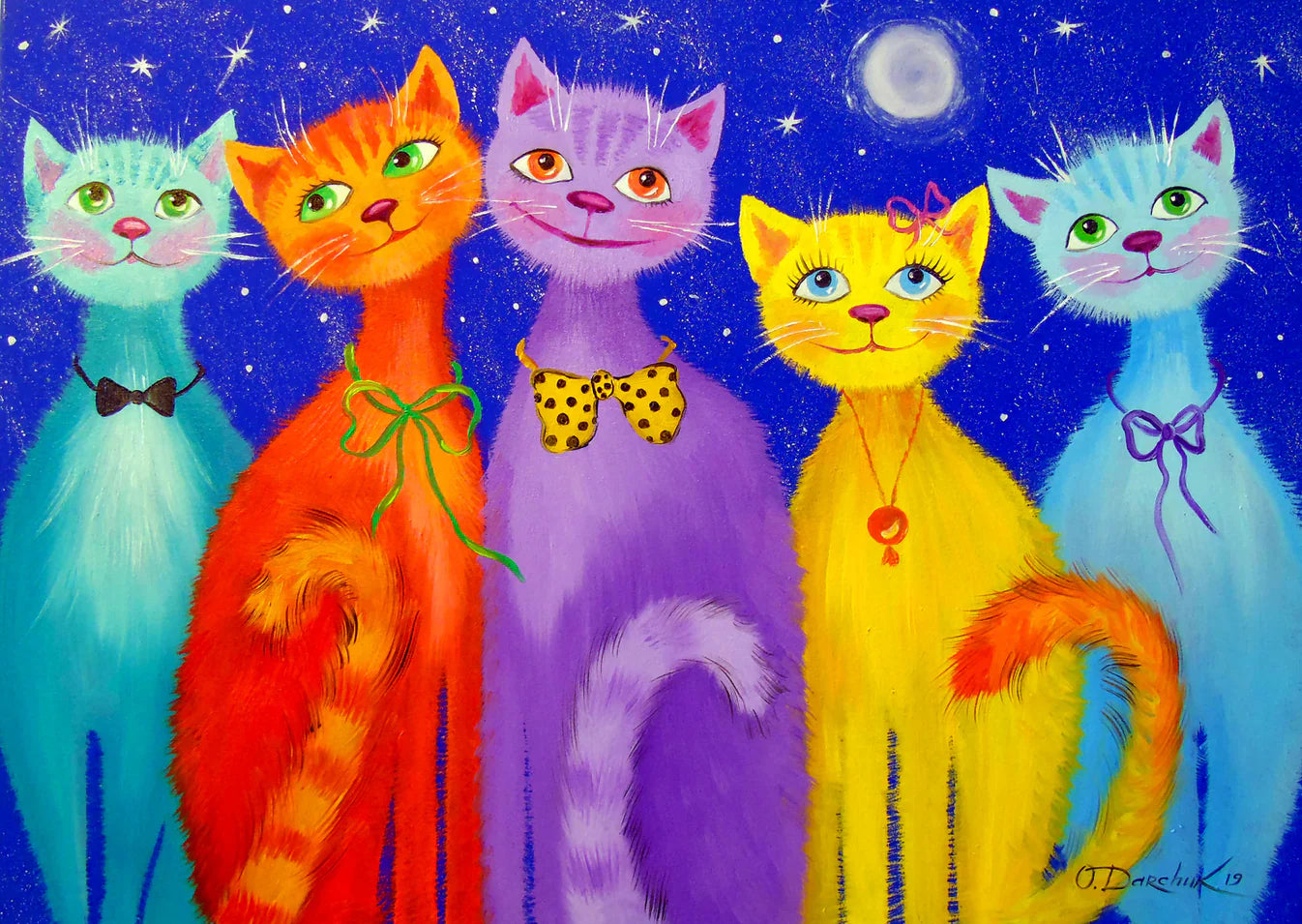 ENJOY PUZZLE Smiling Cats 1000 PCS