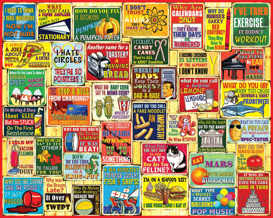 WHITE MOUNTAIN Dad Jokes (1932pz) 1000 PCS