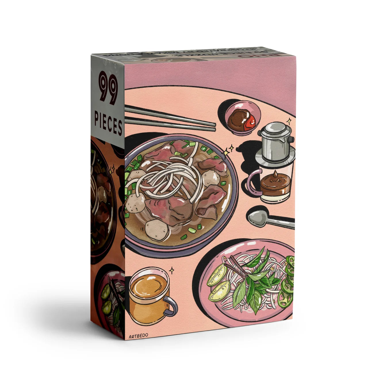 ARCADIA PUZZLES, Pho, 99 pieces