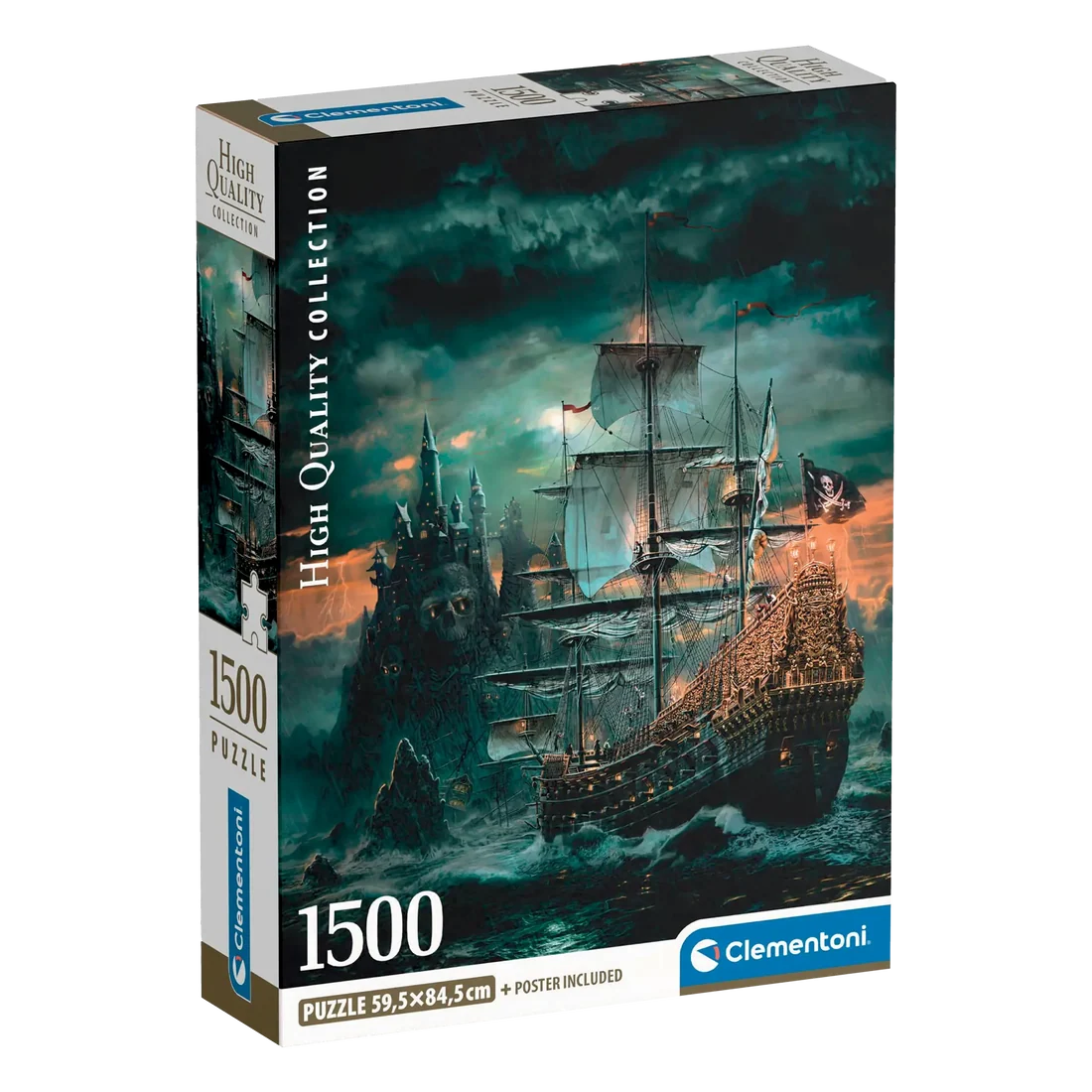 CLEMENTONI THE PIRATE SHIP 1500pcs