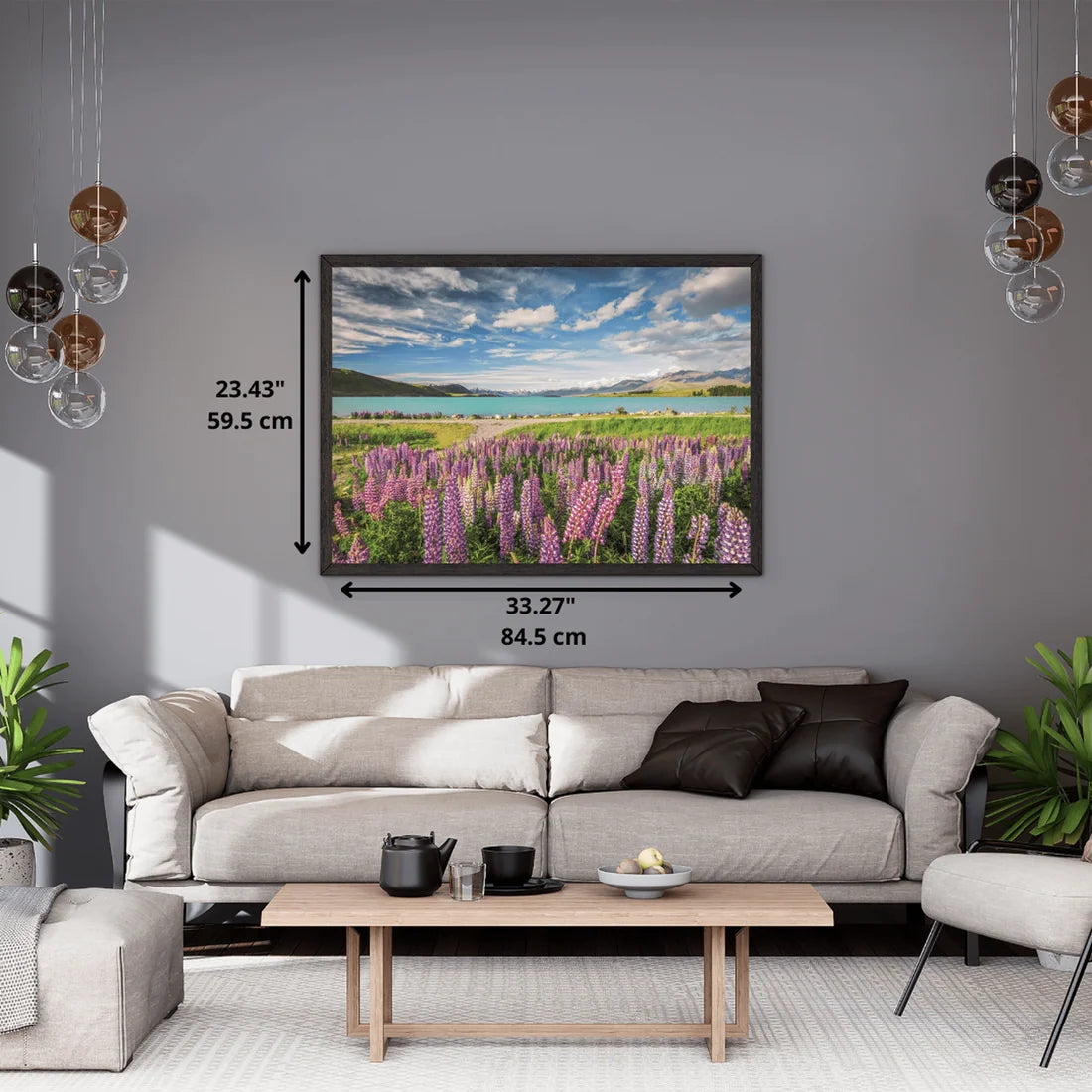 CLEMENTONI, LUPINS AT LAKE TEKAPO, 1500pcs