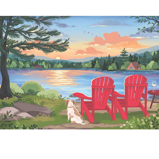 VILLAGER Cottage Country | 500-Piece Puzzle for Adults | Designed in Canada by Nicolle Lalonde