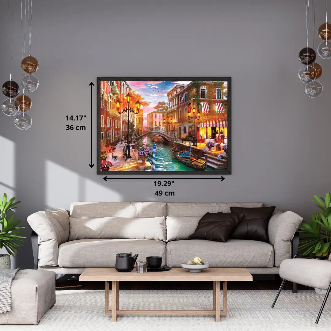 CLEMENTONI SUNSET OVER VENICE 500 pcs