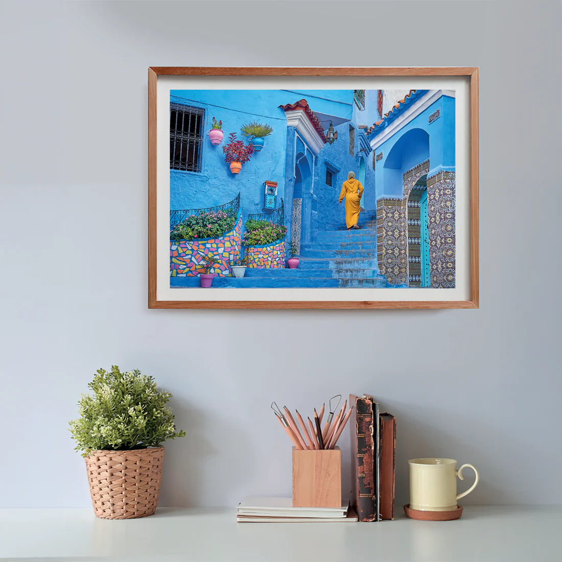 CLEMENTONI BLUE STREET OF CHEFCHAOUEN 500 PCS
