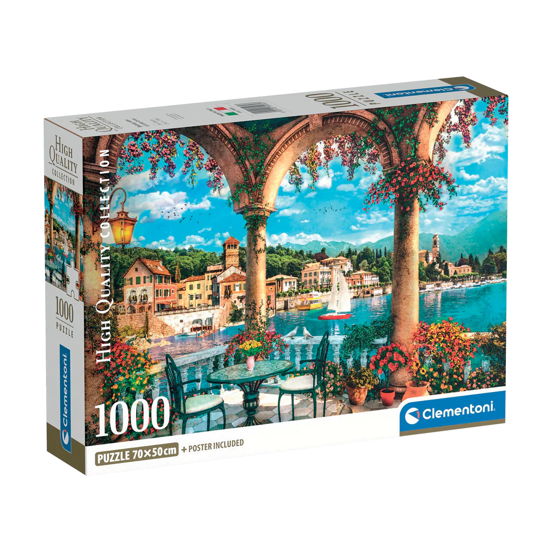 CLEMENTONI BALCONY VIEW OF LAKE COMO 1000 pcs