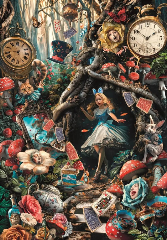 CLEMENTONI ANOTHER DAY IN WONDERLAND 1000 PCS