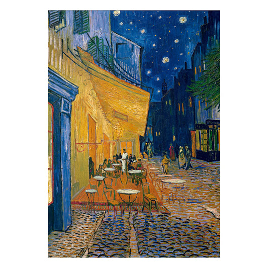 CLEMENTONI MUSEUM: CAFE TERRACE AT NIGHT - VAN GOGH 1000 PCS