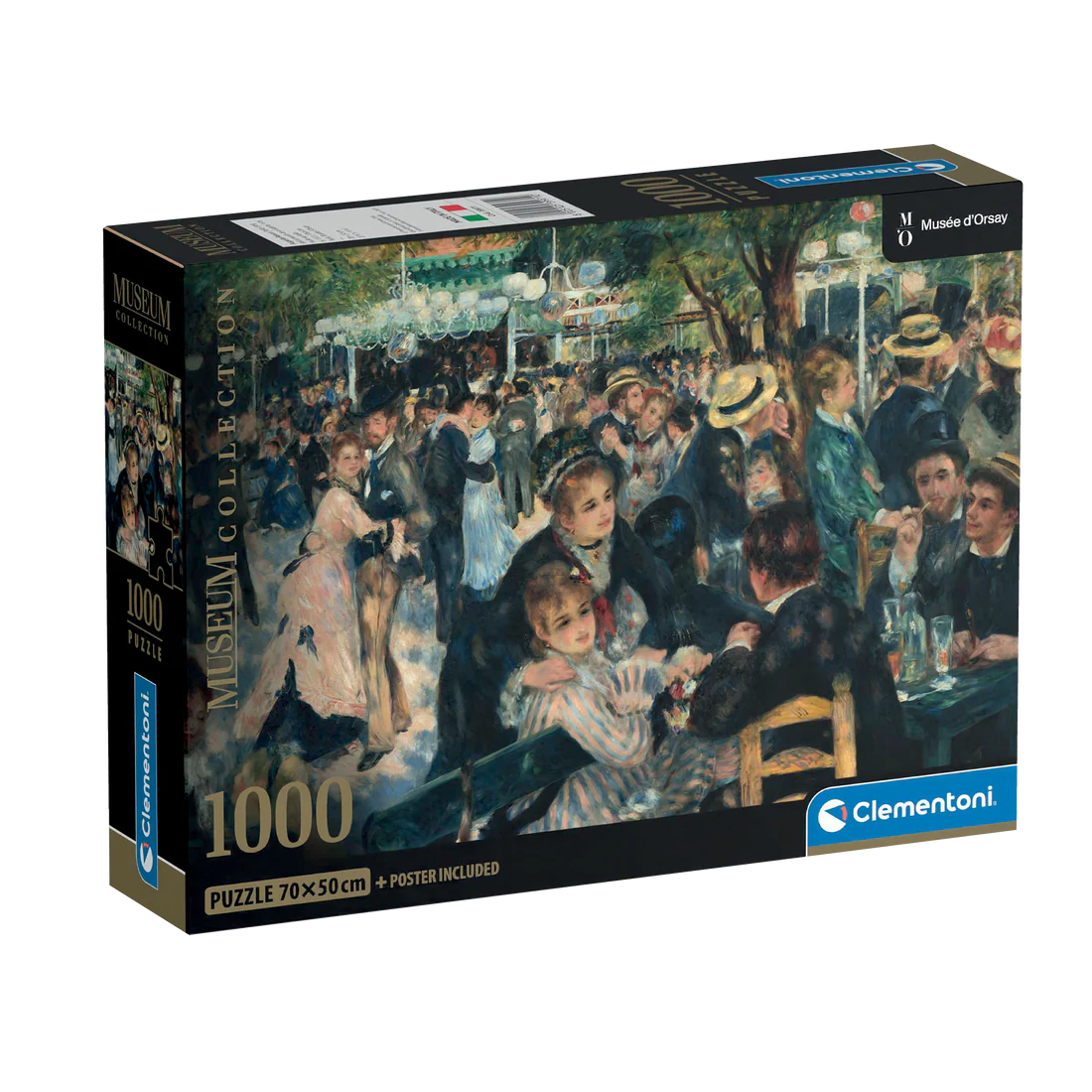 CLEMENTONI MUSEUM: DANCE AT THE MOULIN DE LA GALETTE 1000pcs