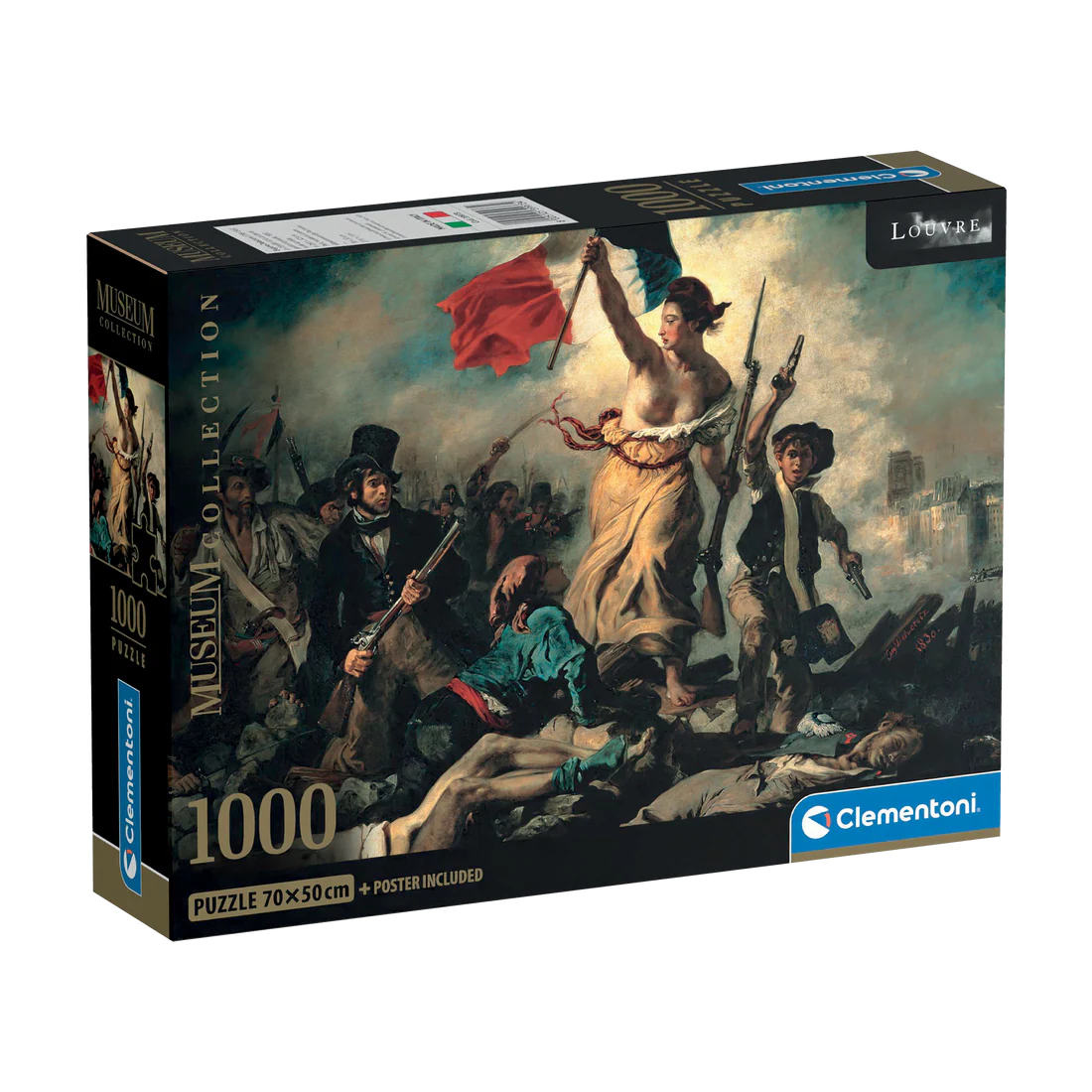 CLEMENTONI MUSEUM: LIBERTY LEADING THE PEOPLE - DELACROIX 1000pcs
