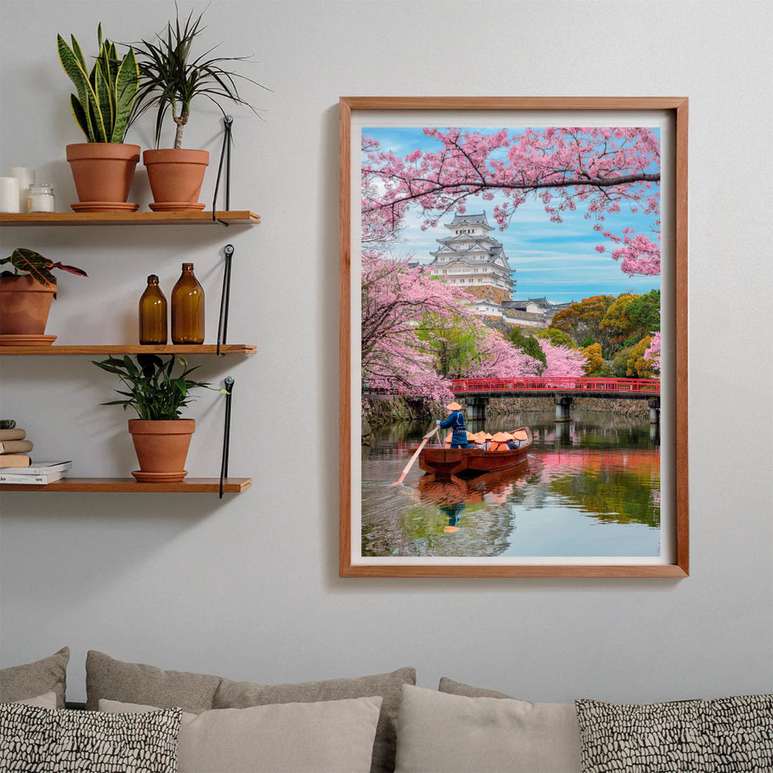 CLEMENTONI HIMEJI CASTLE IN SPRING 1000 pcs