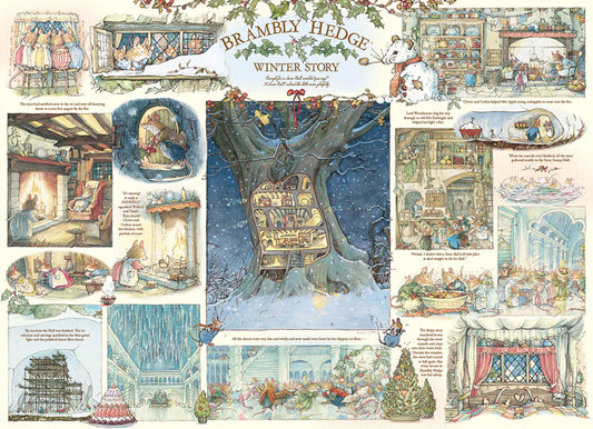 COBBLE HILL Brambly Hedge Winter Story | 1000 Piece