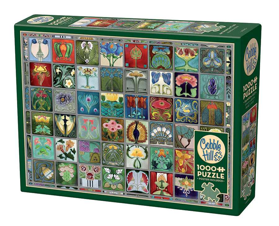 COBBLE HILL Art Nouveau Tiles | 1000 Piece