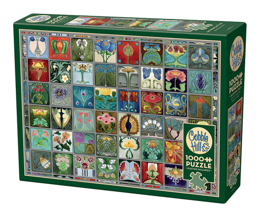 COBBLE HILL Art Nouveau Tiles | 1000 Piece