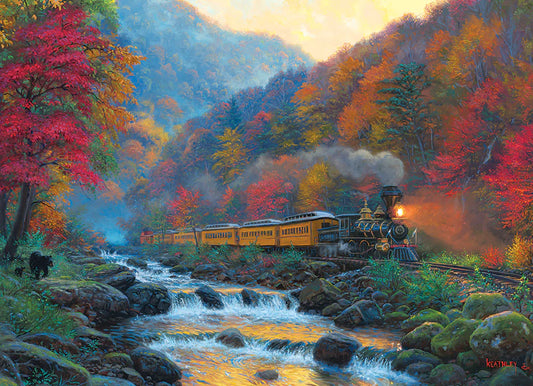 COBBLE HILL Smoky Train | 1000 Piece