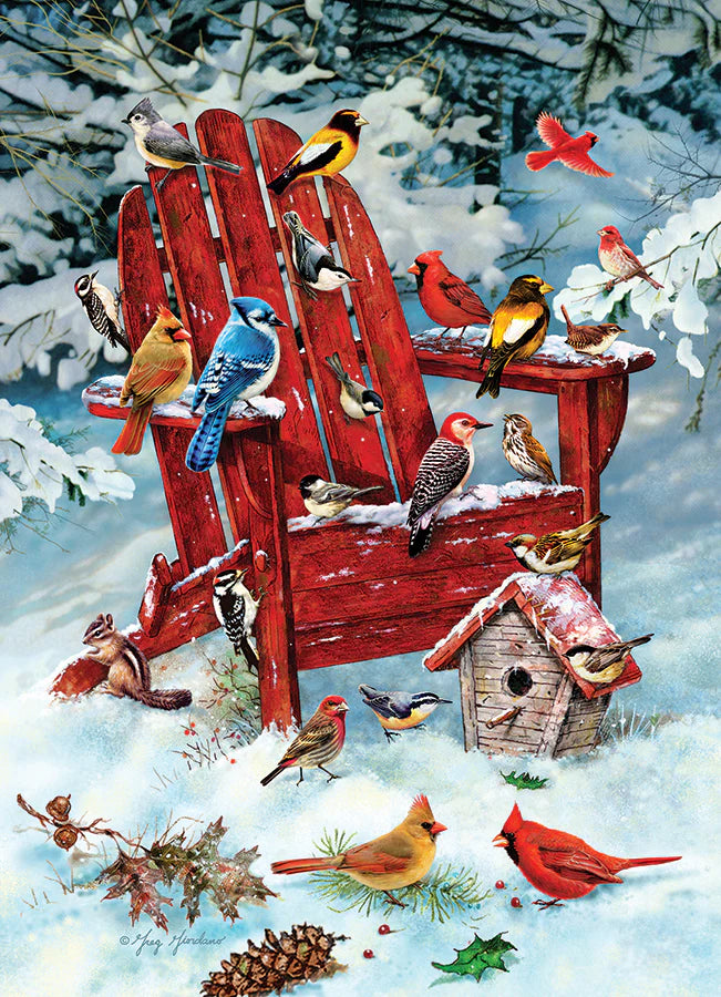 COBBLE HILL Adirondack Birds | 1000 Piece