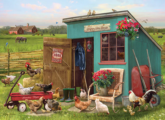 COBBLE HILL The Happy Hen House | 1000 Piece