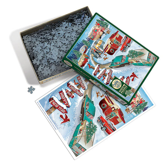 COBBLE HILL Christmas Campers | 1000 Piece