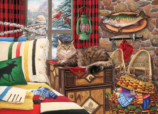 COBBLE HILL Lodge Cat | 1000 Piece