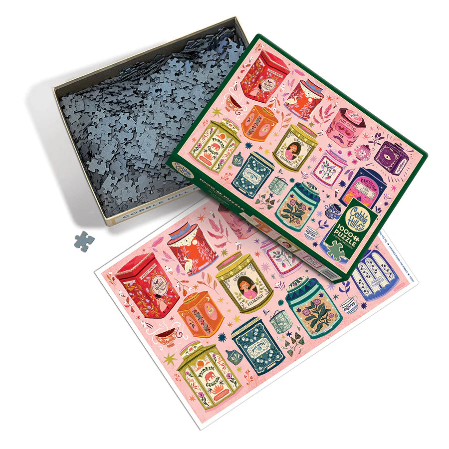 COBBLE HILL Tea Tin Treasures |1000 Piece